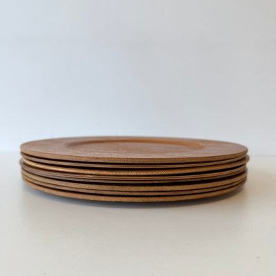 
                  
                    Set 8* Vintage teak houten onderborden - LOUI
                  
                