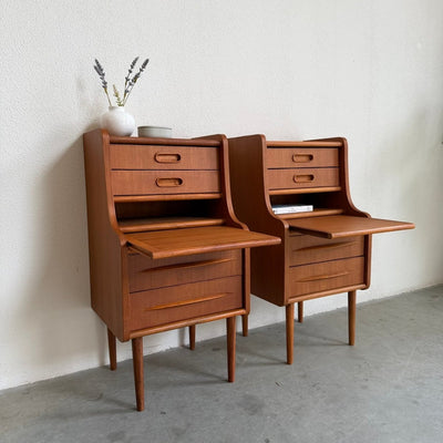 
                  
                    Set nachtkastje teak hoog - LOUI
                  
                