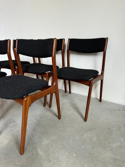 
                  
                    Set stoelen *6 teak en wol - LOUI.STORE
                  
                