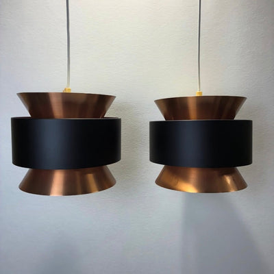 Set van 2 vintage lampen messing - LOUI.STORE