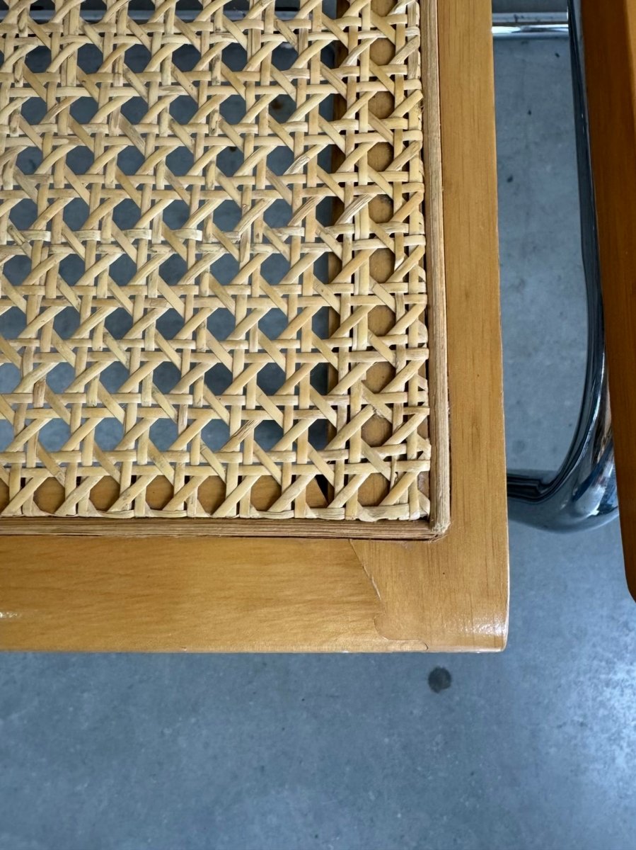 
                  
                    Set vintage rieten stoelen 4* Marcel Breuer - LOUI.STORE
                  
                