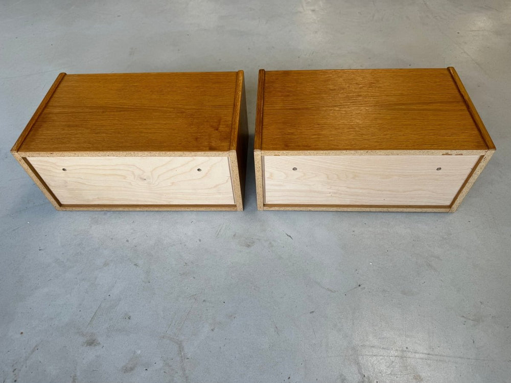 
                  
                    Set vintage wandkastjes eiken set - LOUI.STORE
                  
                