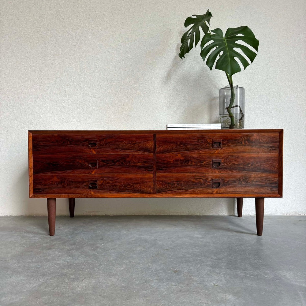 Sideboard Brouer palissander 6 lades - LOUI.STORE