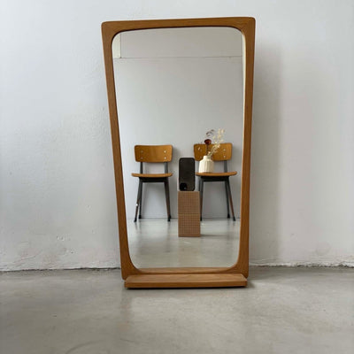 Spiegel eiken met plankje - LOUI.STORE