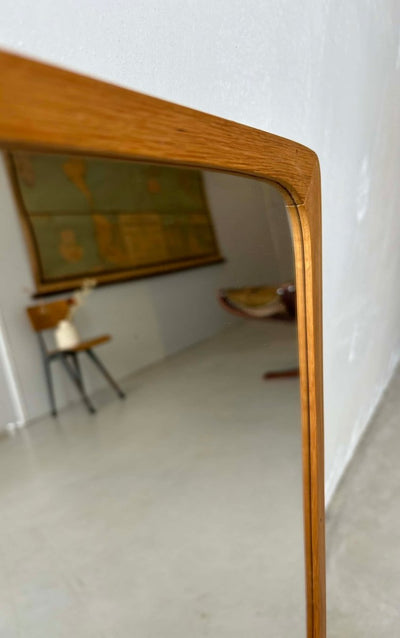 Spiegel eiken met plankje - LOUI.STORE