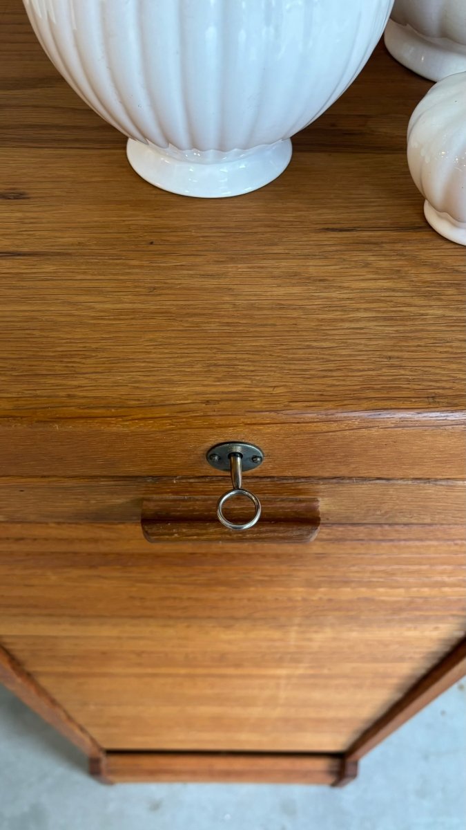 
                  
                    Tambourkast - archiefkast eiken - LOUI.STORE
                  
                