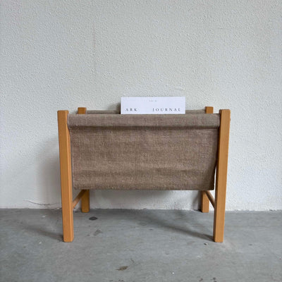 Tijdschriften houder eiken - LOUI.STORE