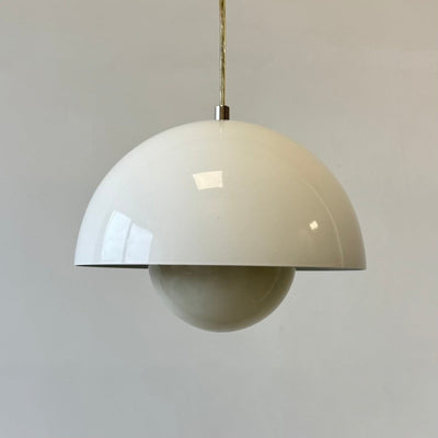 Verner Panton flowerpot hanglamp wit - LOUI.STORE