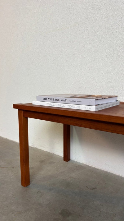 
                  
                    Vintage bankje met plantenbak teak - LOUI.STORE
                  
                