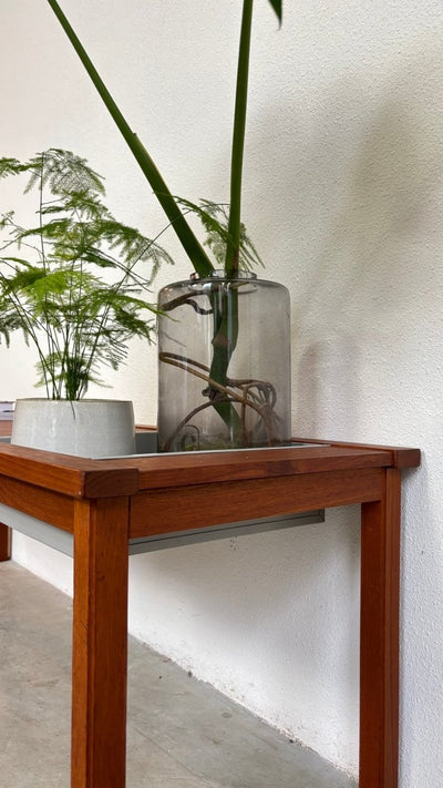 
                  
                    Vintage bankje met plantenbak teak - LOUI.STORE
                  
                