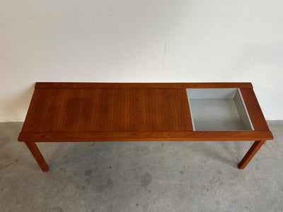 
                  
                    Vintage bankje met plantenbak teak - LOUI.STORE
                  
                