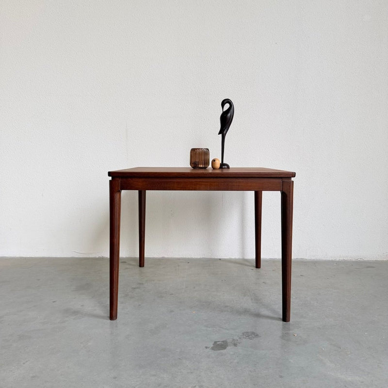 Vintage bijzettafel palissander vierkant - LOUI