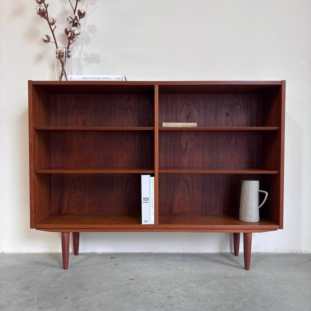 Vintage boekenkast Hundevad teak - LOUI.STORE