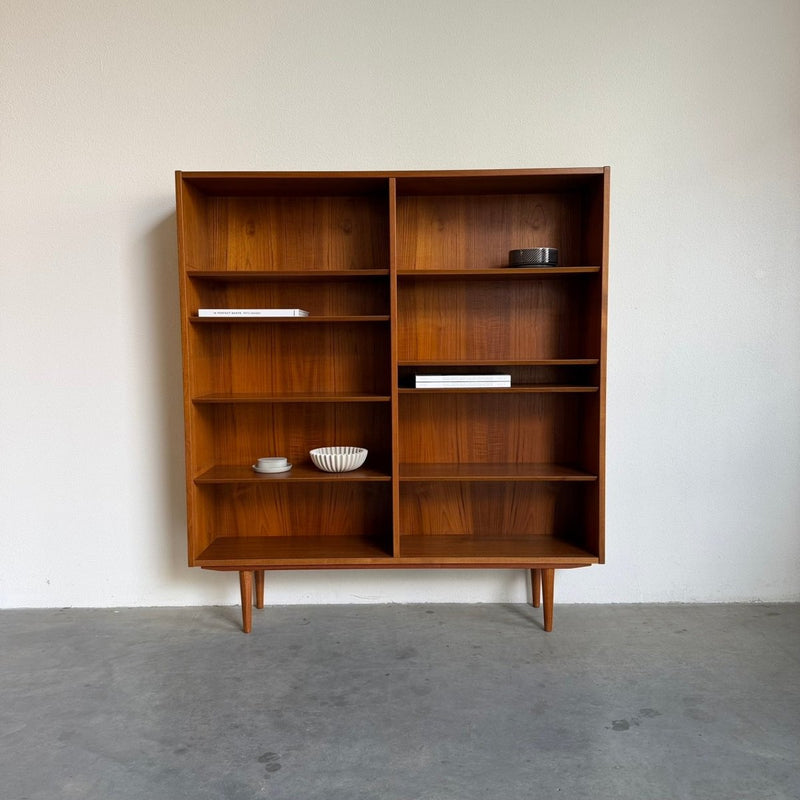 Vintage boekenkast Hundevad teak XL - LOUI