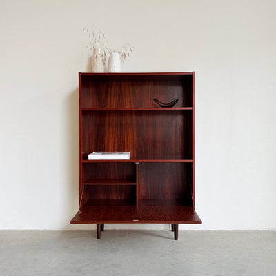 
                  
                    Vintage boekenkast met klep palissander - LOUI
                  
                