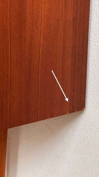 
                  
                    Vintage boekenkast met klep teak - 190 - LOUI.STORE
                  
                