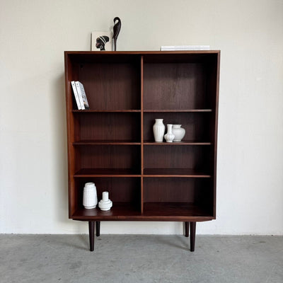 Vintage boekenkast palissander - LOUI