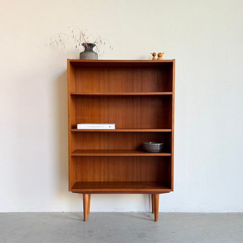 Vintage boekenkast teak - LOUI