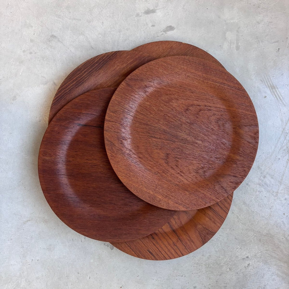 Vintage borden teak set 5 - LOUI.STORE