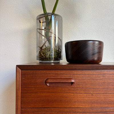 Vintage brede ladekast 6* teak - LOUI.STORE