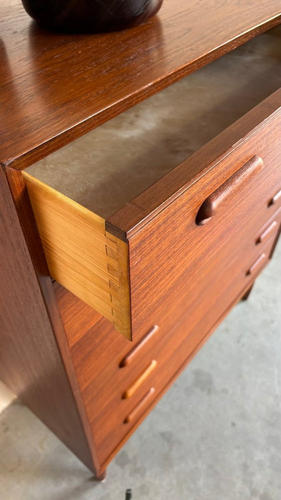 
                  
                    Vintage brede ladekast 6* teak - LOUI.STORE
                  
                