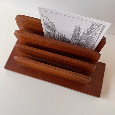 
                  
                    Vintage brievenstandaard teak - LOUI.STORE
                  
                