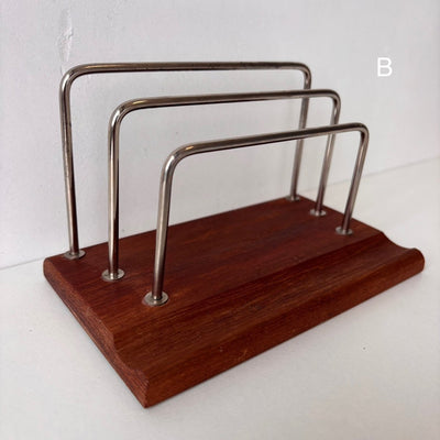 
                  
                    Vintage brievenstandaard teak of palissander - LOUI.STORE
                  
                