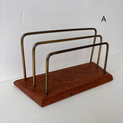 
                  
                    Vintage brievenstandaard teak of palissander - LOUI.STORE
                  
                