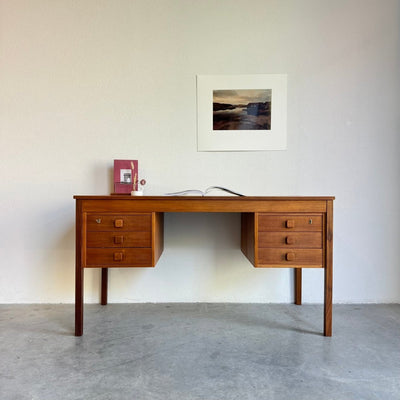 Vintage bureau Domino teak - LOUI.STORE