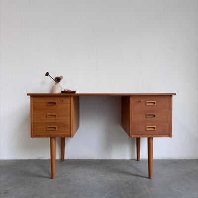 Vintage bureau eiken - LOUI.STORE