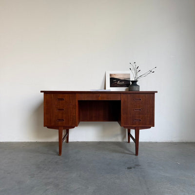 Vintage bureau teak 7 lades - LOUI