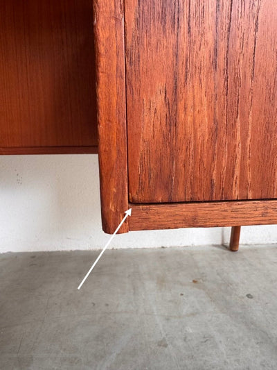 
                  
                    Vintage bureau zwevend blad teak - LOUI.STORE
                  
                