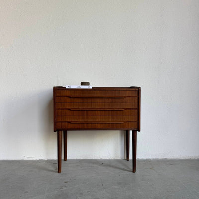 Vintage Deens ladekastje 3* palissander - LOUI.STORE