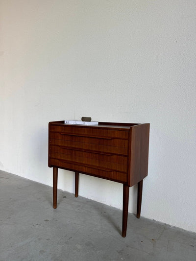 Vintage Deens ladekastje 3* palissander - LOUI.STORE