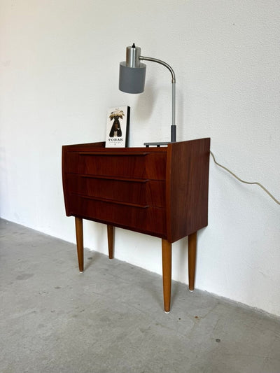 Vintage Deens ladekastje teak 3* - LOUI.STORE