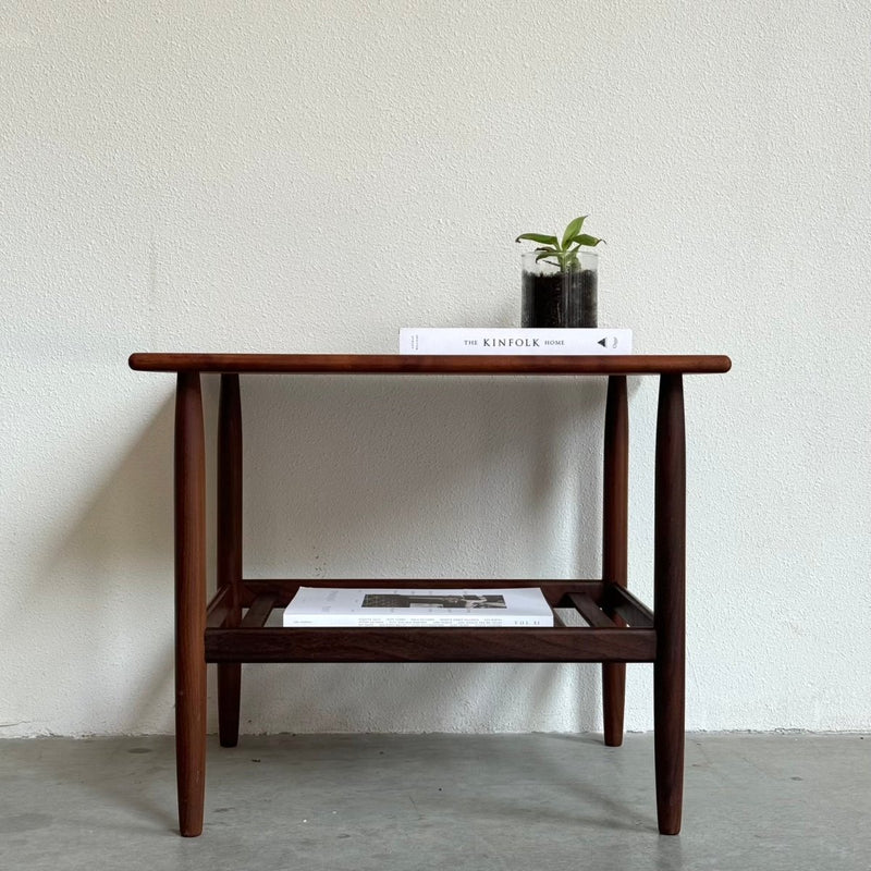 Vintage Deense bijzettafel teak - LOUI.STORE