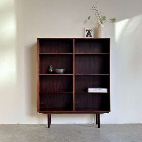 Vintage Deense boekenkast palissander - LOUI.STORE