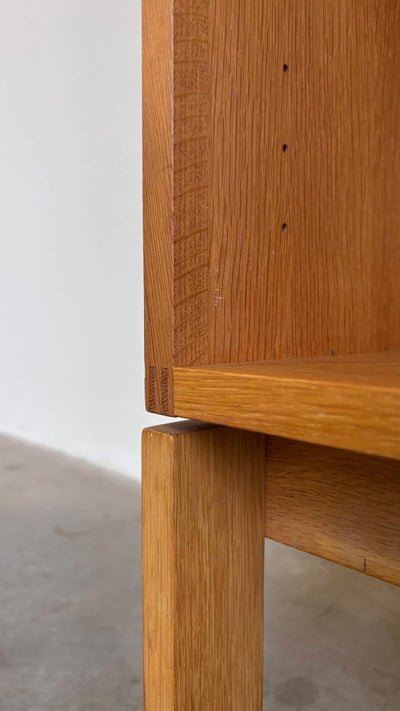 
                  
                    Vintage diepe boekenkast eiken - LOUI.STORE
                  
                