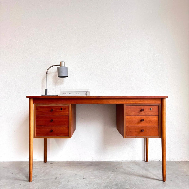 Vintage Domino bureau teak - LOUI.STORE