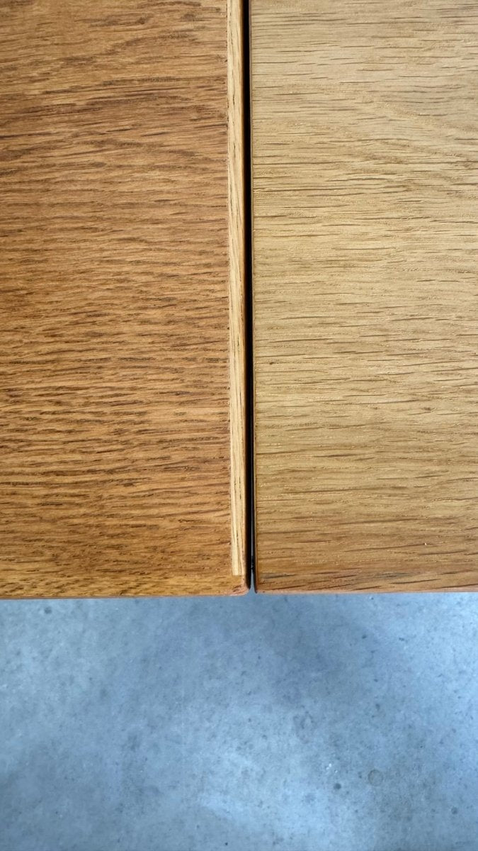 
                  
                    Vintage eettafel eiken uitschuifbaar - LOUI.STORE
                  
                