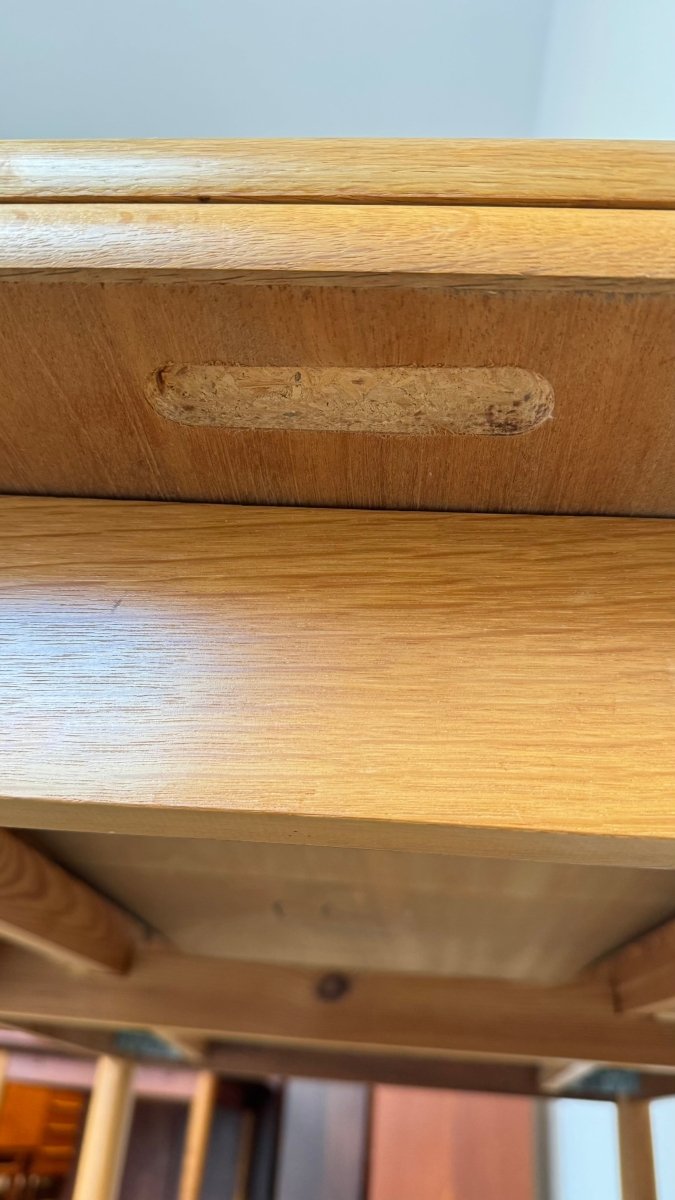 
                  
                    Vintage eettafel eiken uitschuifbaar - LOUI.STORE
                  
                