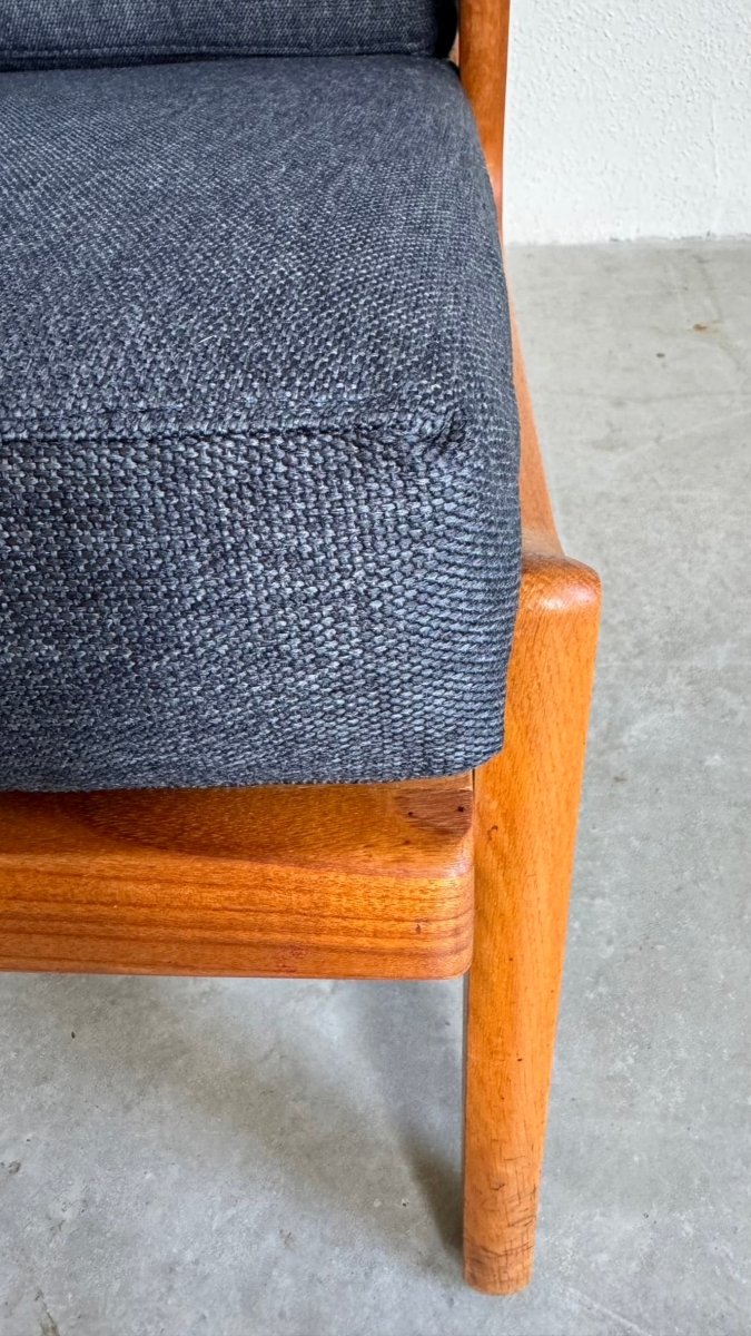 
                  
                    Vintage fauteuil teak jeans - LOUI.STORE
                  
                