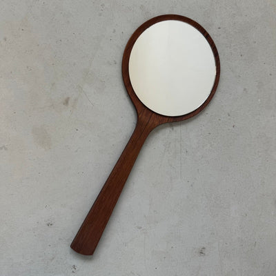 Vintage handspiegel teak - LOUI.STORE