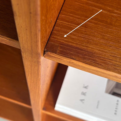 
                  
                    Vintage hoge (187cm) boekenkast Omann Jun teak - LOUI
                  
                