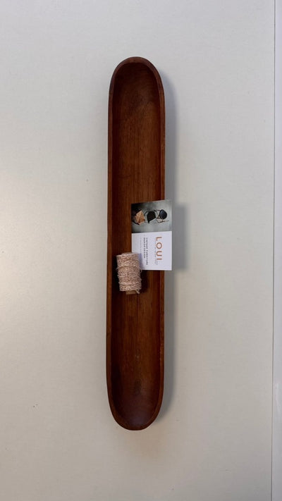 
                  
                    Vintage houten schaal lang - LOUI.STORE
                  
                