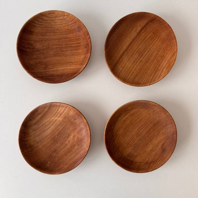 Vintage houten schaaltje teak - LOUI.STORE