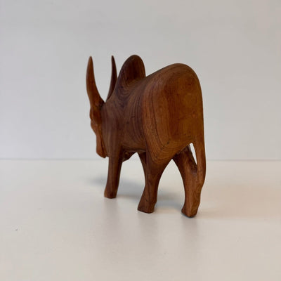 
                  
                    Vintage houten stier teak - LOUI.STORE
                  
                