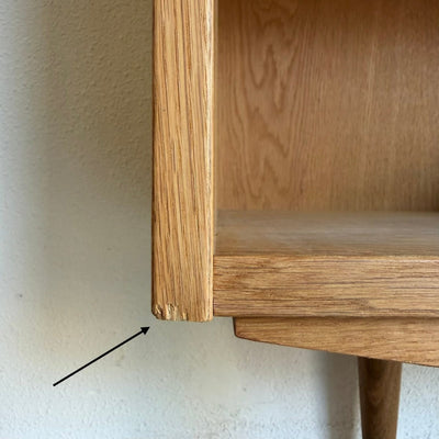 
                  
                    Vintage Hundevad boekenkast XL in eiken - LOUI
                  
                