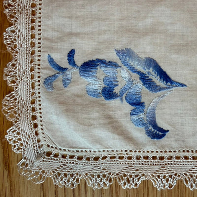 
                  
                    Vintage katoenen servetten met broderie - LOUI
                  
                