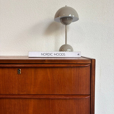 Vintage klein ladekastje 4* teak - LOUI.STORE